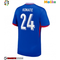 Moške Nogometnih dresov Francija Ibrahima Konate #24 Domači EP 2024 Kratki rokavi